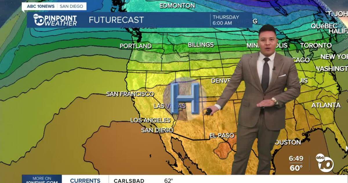 San Diego shatters records as historic March heat grips the region