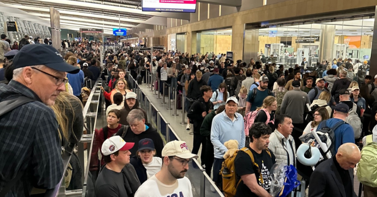 Long security lines for SD Airport travelers as Trump pledges ICE help for TSA
