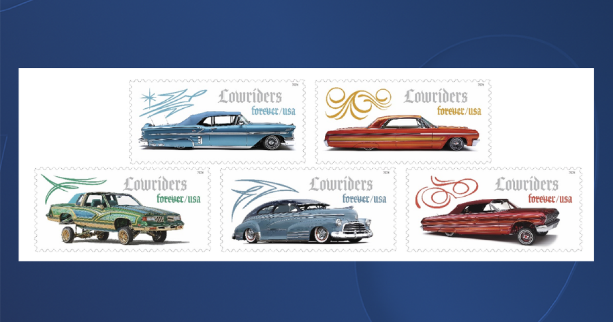USPS celebrates lowrider car culture Forever stamps release with San Diego event