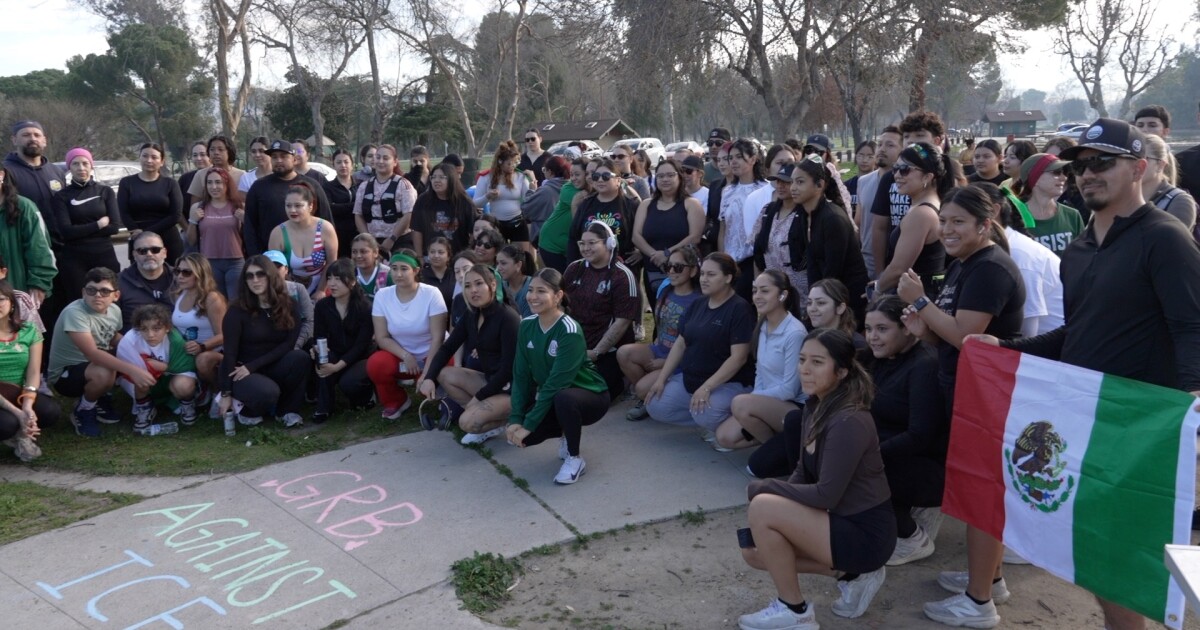Bakersfield running club holds second annual 'Run Against ICE'