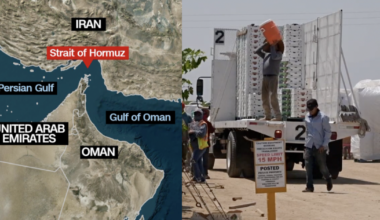 The local cost of global conflict