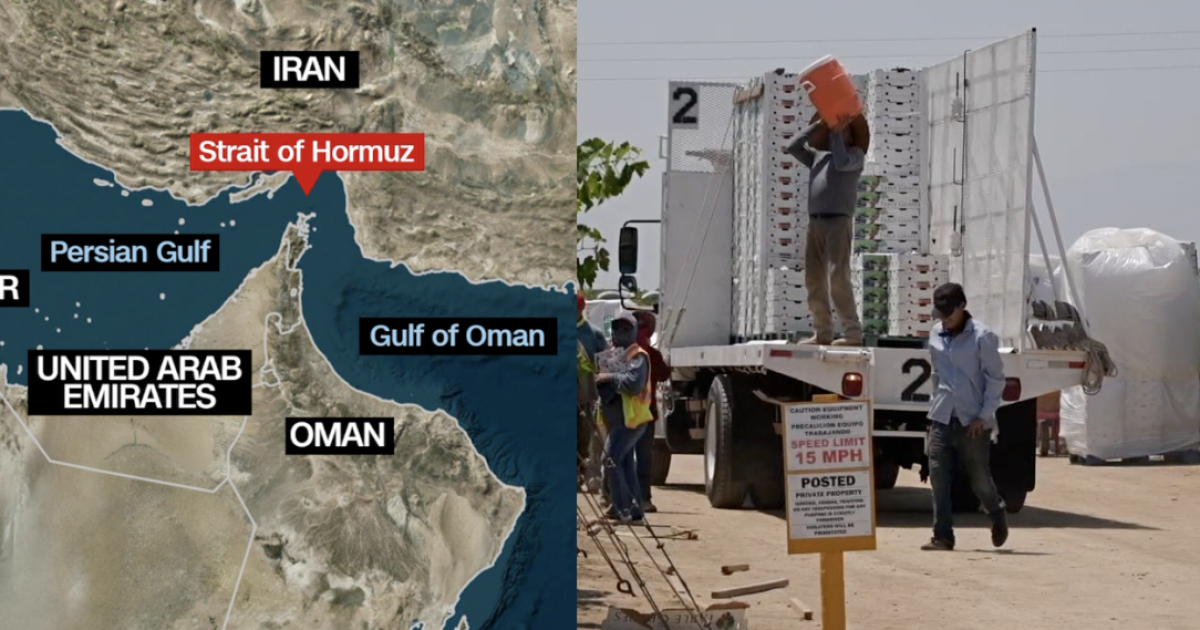 The local cost of global conflict