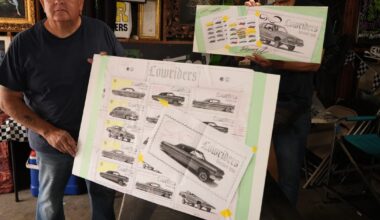 USPS unveils new lowrider forever stamps in Logan Heights ceremony