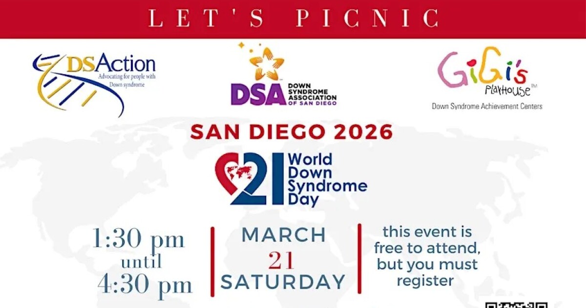2026 World Down Syndrome Day in San Diego
