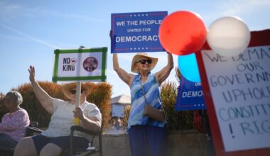 No Kings protests underway across San Diego County, thousands expected downtown