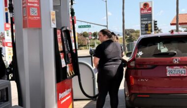 Average San Diego County gas price rises for 27th consecutive day