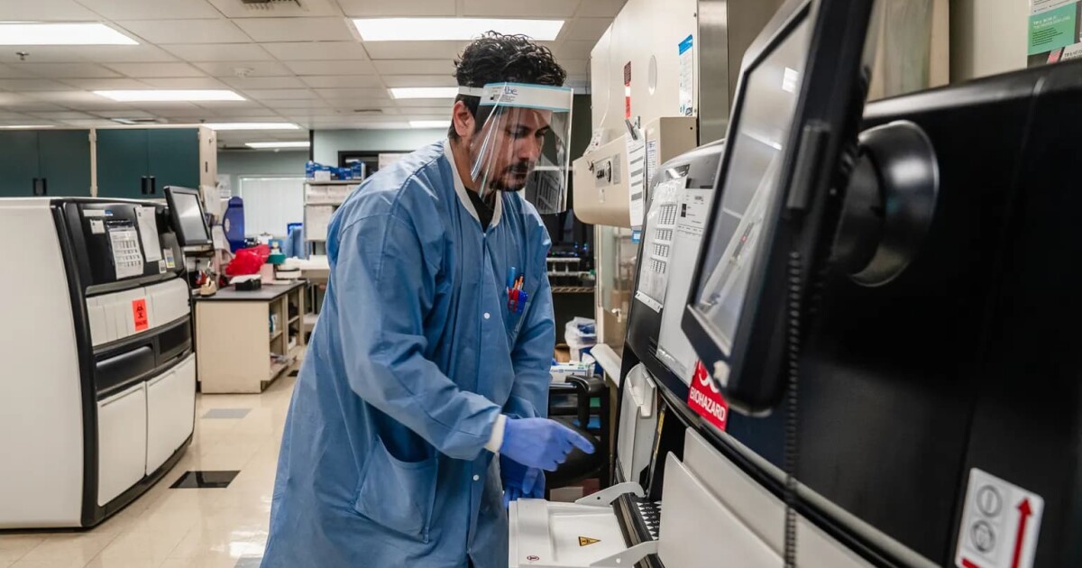 Measles is back in California. Health departments are fighting it with less