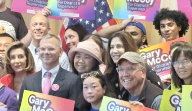 Gary McCoy holds field kickoff in bid for SF District 8 seat