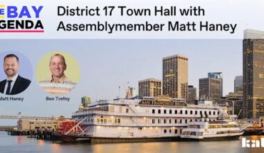 The Bay Agenda: Town Hall conversation with District 17 Assemblymember Matt Haney