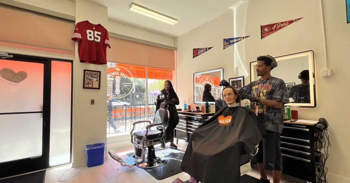 GLIDE launches free community barbershop in Tenderloin