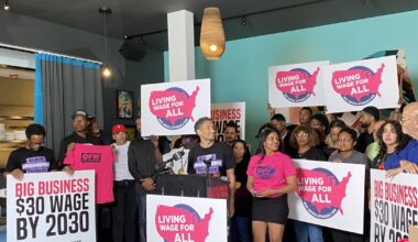 Alameda County could become the first in the nation to pass a 30-dollar minimum wage