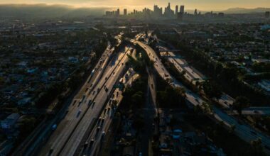 LA is known for its beautiful sunlight. Scientists call it pollution