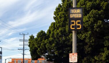 Speeding cameras in LA