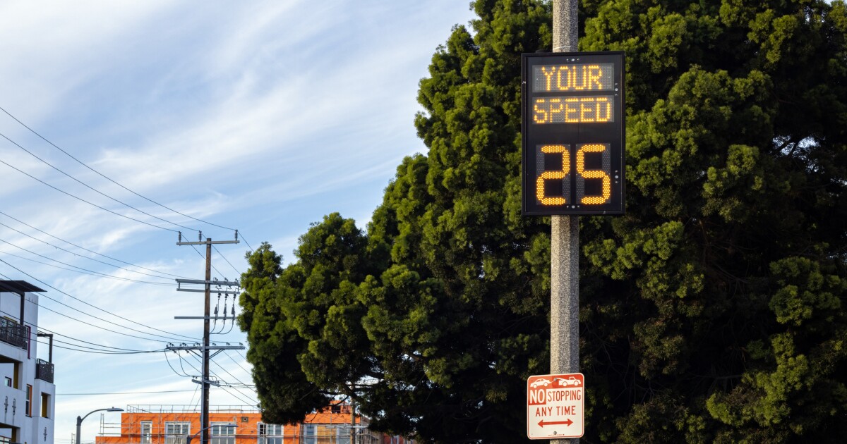 Speeding cameras in LA