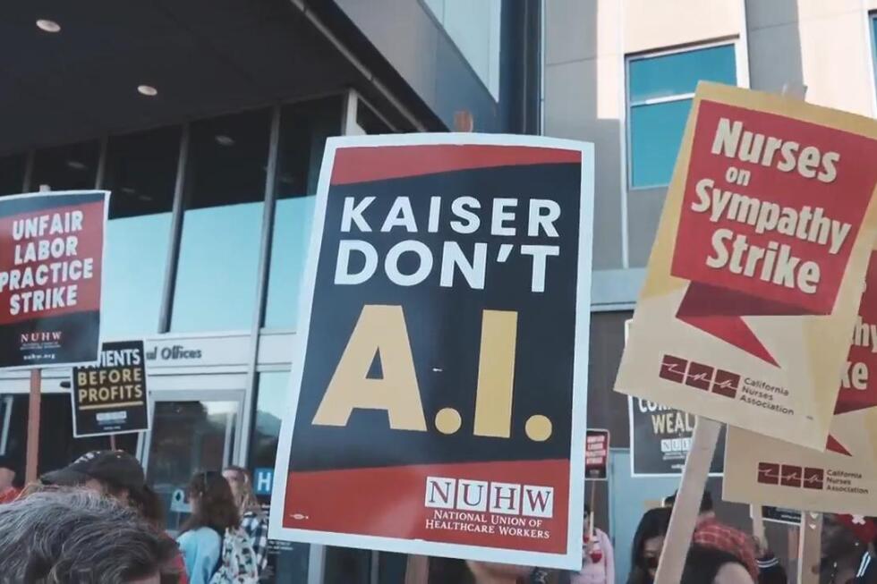 Kaiser mental health professionals strike in California over AI concerns