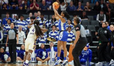 Ashlon Jackson’s buzzer-beating 3 stuns LSU and etches its place in March Madness lore