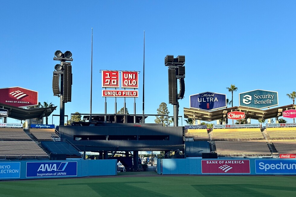 Los Angeles Dodgers unveil Uniqlo Field ahead of season opener