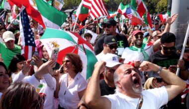 Photos: L.A.'s Iranian American community celebrates in Westwood