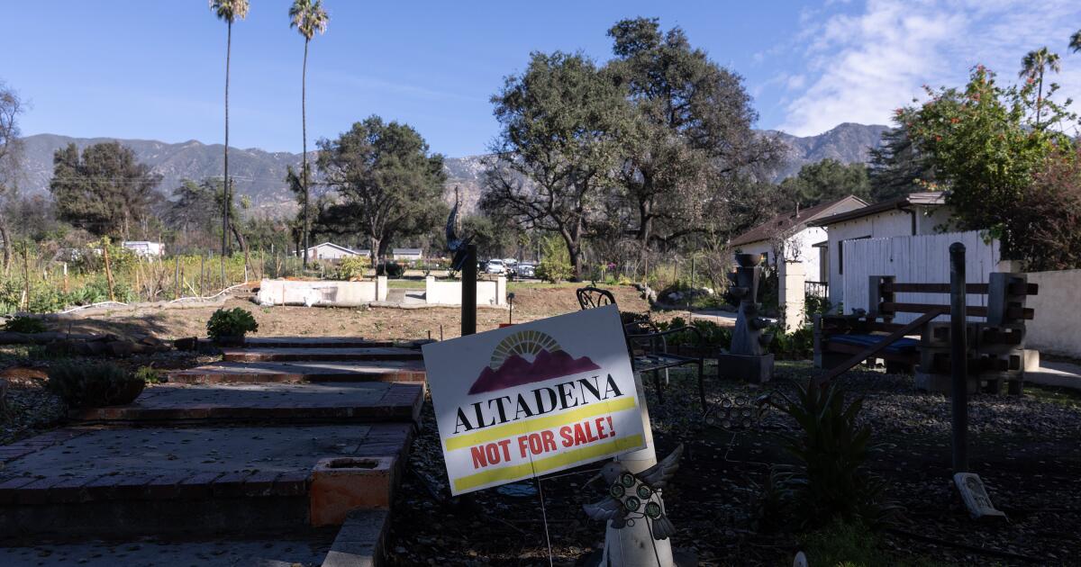 CA senator wants to halt investors buying properties after disasters