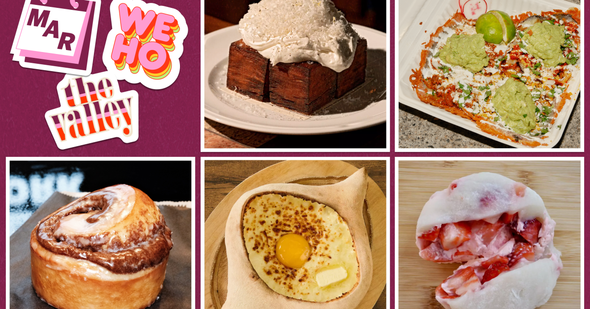 New restaurants and pop-ups to try in Los Angeles in March 2026