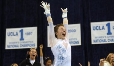 UCLA freshmen draw on their elite gymnastics roots to help Bruins