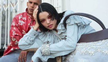 Dries Van Noten at Chainsaw, the Venezuelan coffee shop in Melrose Hill