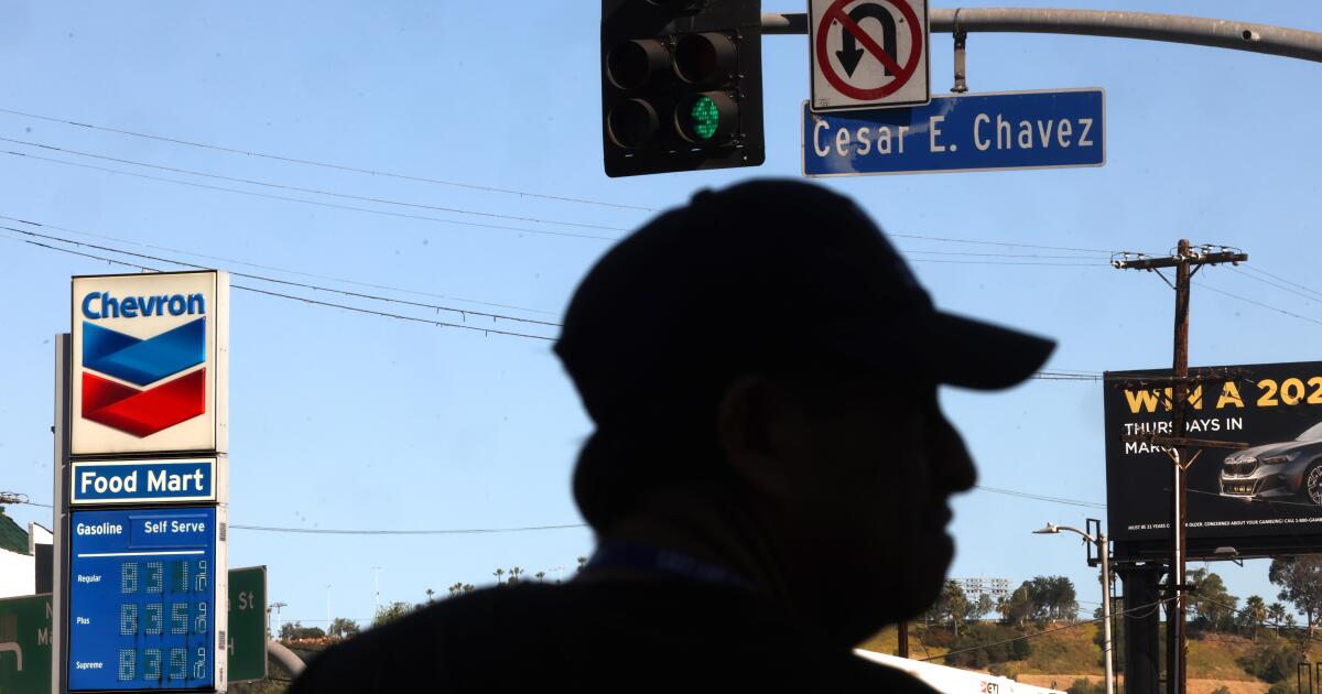 Letters to the Editor: One infamous gas station doesn’t reflect prices across Los Angeles