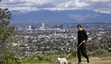 Santa Ana winds, 'big warm up' ahead for Southern California