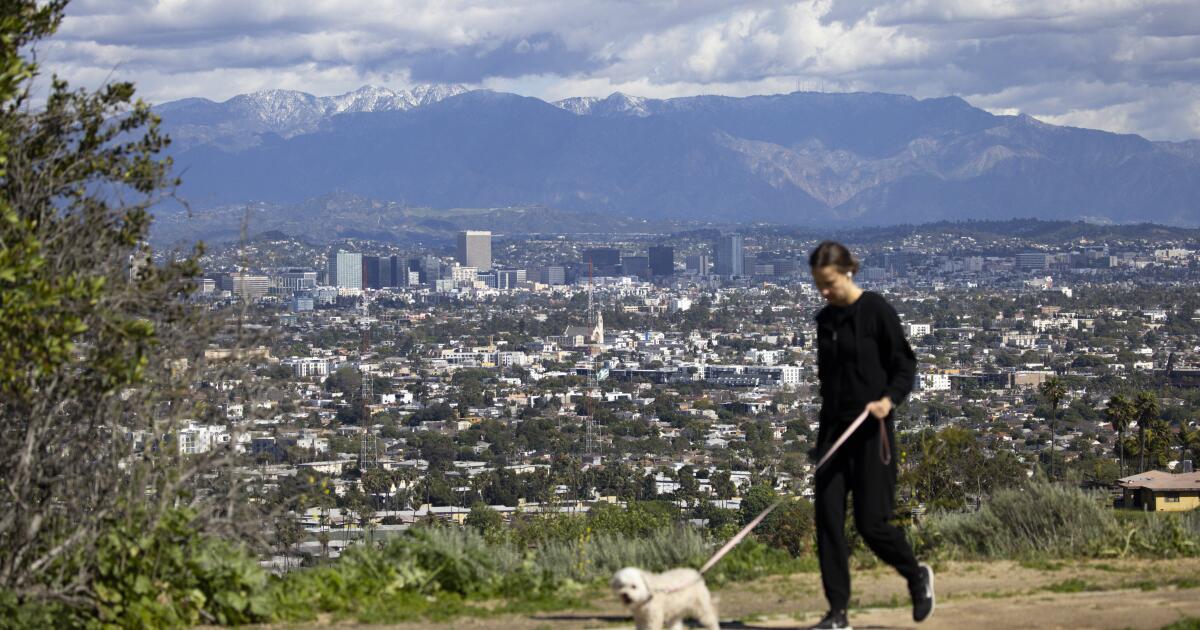 Santa Ana winds, 'big warm up' ahead for Southern California