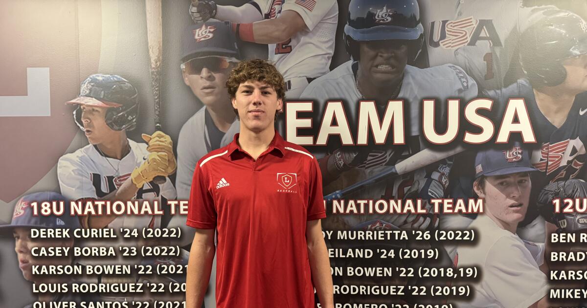 The Times' top 25 high school baseball rankings