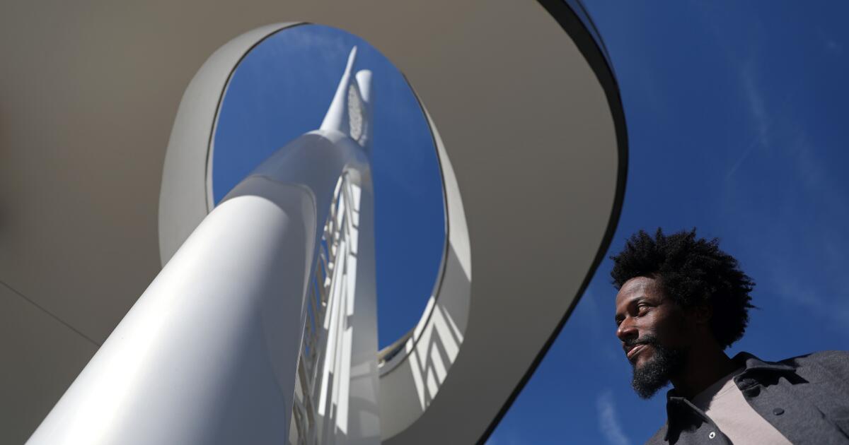 Nikkolas Smith is the 'artivist' behind Downtown Disney's 'Legacy Tower'