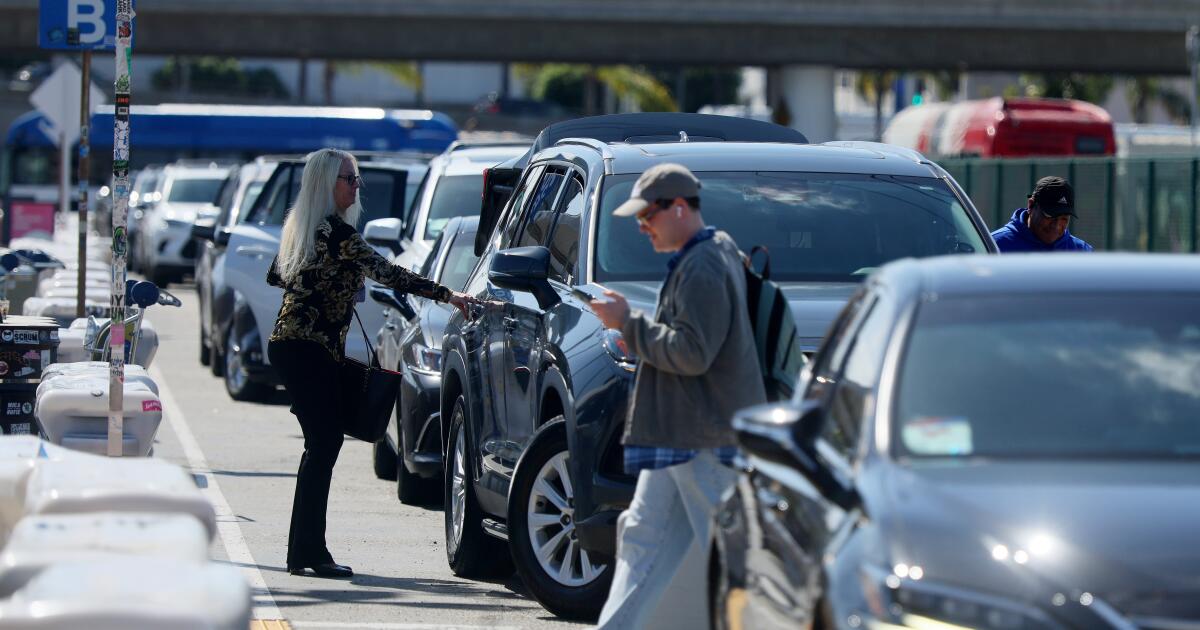 Hailing rides to and from LAX could get more expensive under new proposal