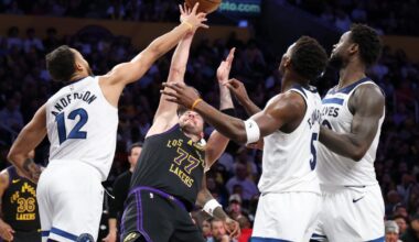 Luka Doncic leads Lakers over Minnesota