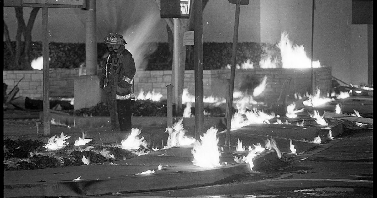 The staggering 'rain of fire' that delayed L.A.'s destiny for 40 years