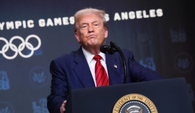 WADA to weigh barring Trump from L.A. Olympics over unpaid dues