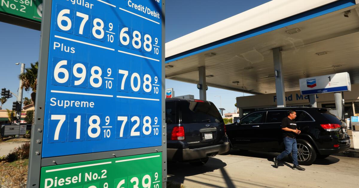 Contributor: How to bring down gas prices in California (Hint: Pumping oil won't help)