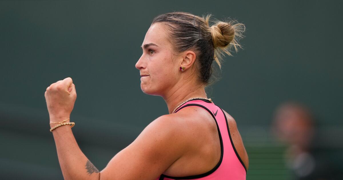 Aryna Sabalenka to face Elena Rybakina in Indian Wells final
