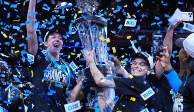 UCLA basketball pummels Iowa, wins Big Ten tournament title