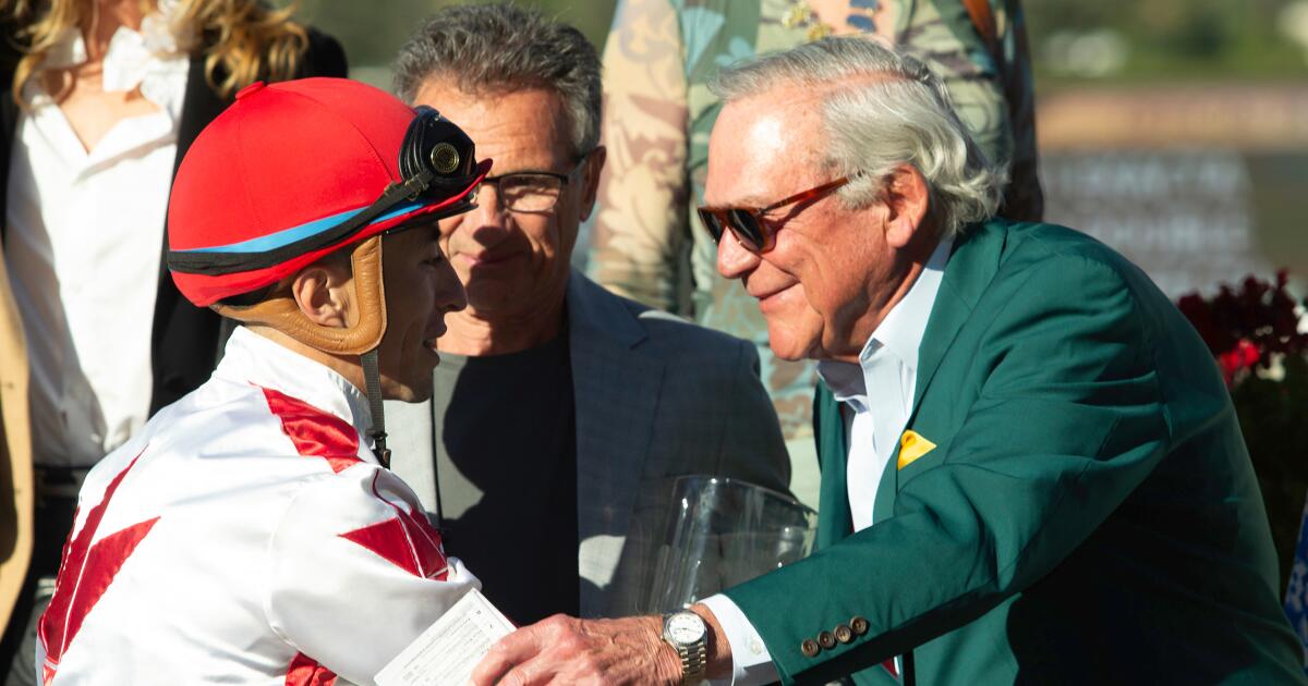 Bob Baffert's Potente wins San Felipe Stakes at Santa Anita