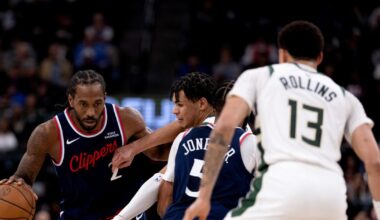 Clippers strengthen play-in spot chances with rout of Bucks