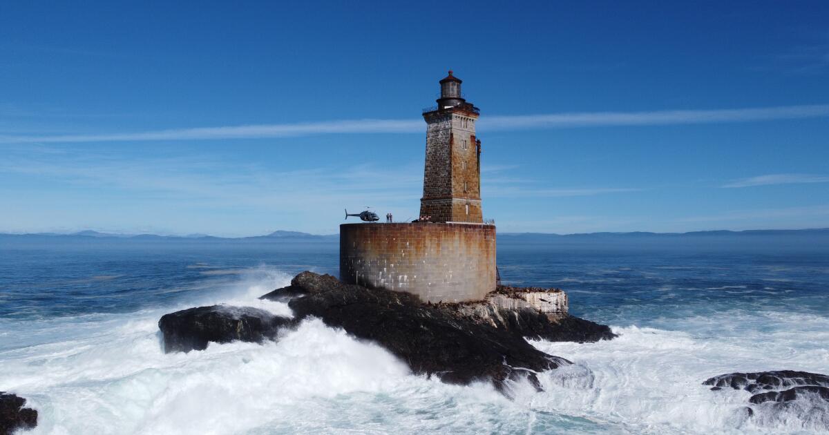 California's most remote lighthouse reopens to the public