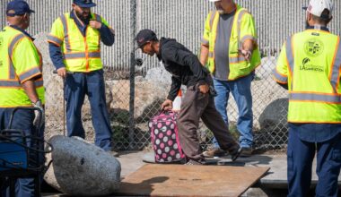 L.A. tries to close off manhole where people live, nearly sealing someone inside