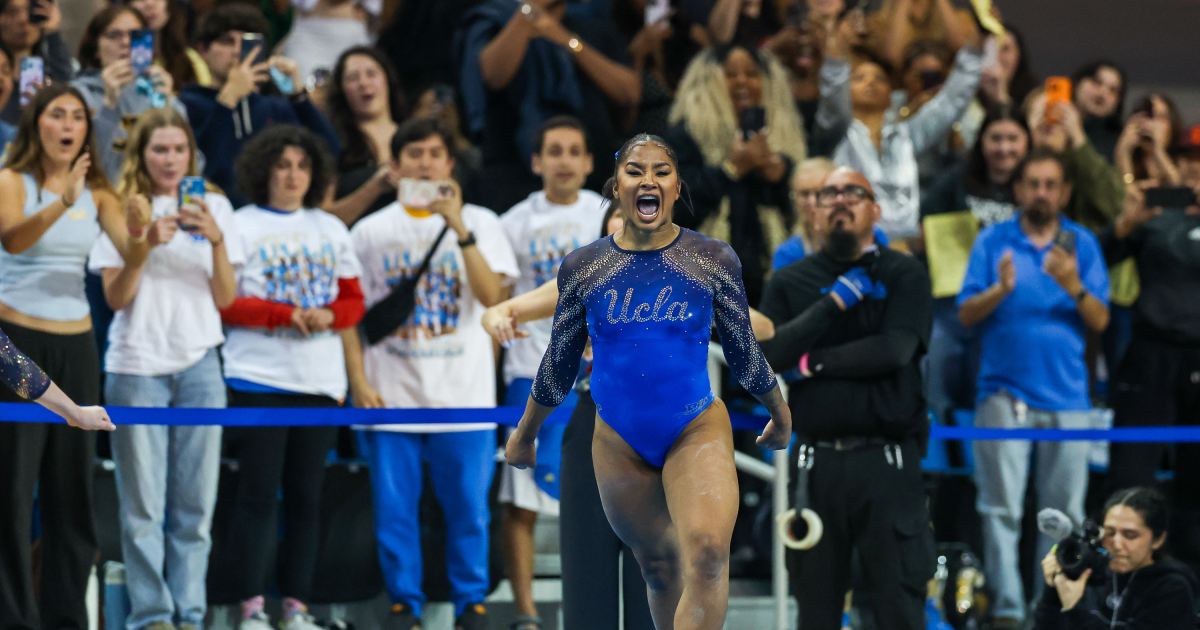 UCLA star Jordan Chiles, Bruins beat Utah during her home finale