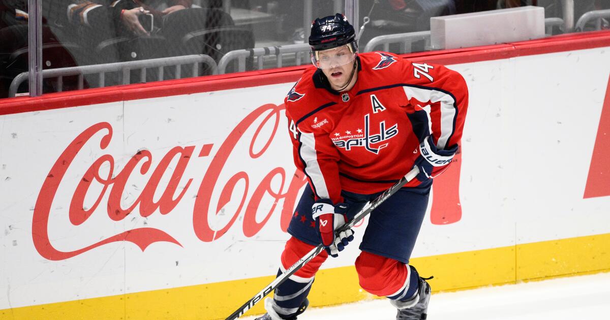Ducks acquire veteran defenseman John Carlson in trade with Capitals