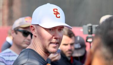 USC kicks off spring football practice with influx of young talent