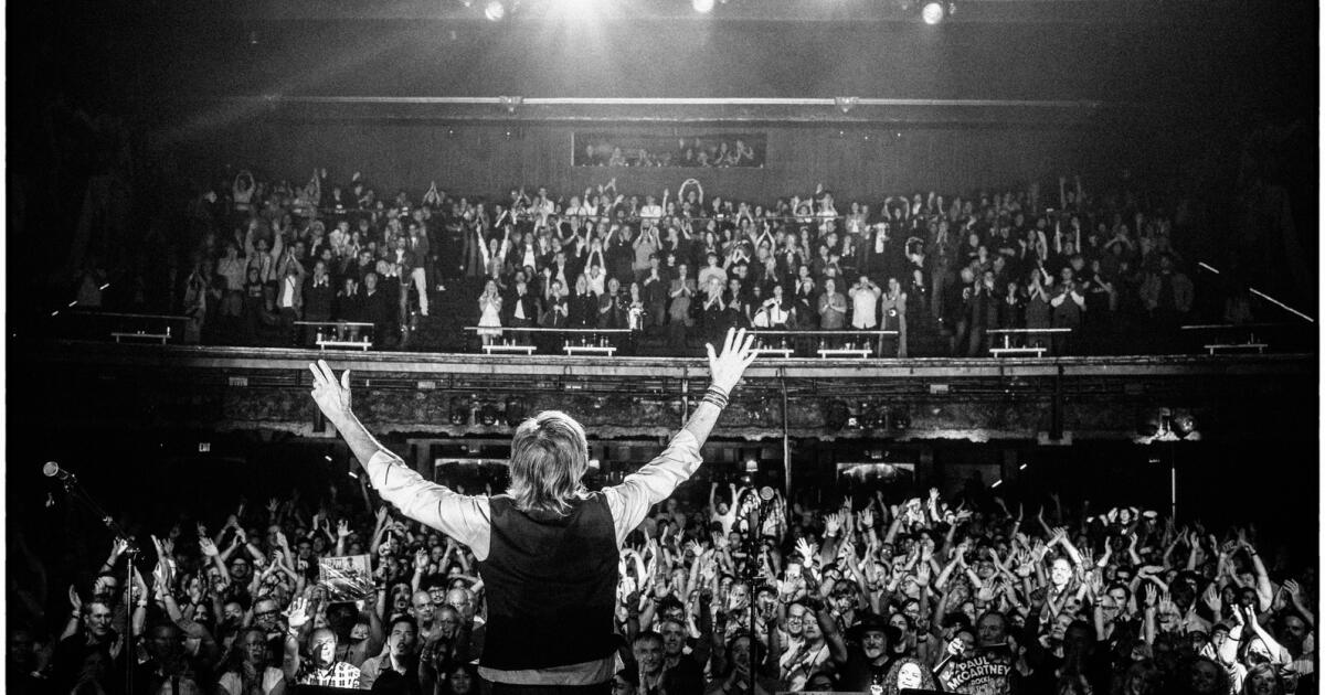 Paul McCartney at the Fonda: a rock legend in thrilling close-up