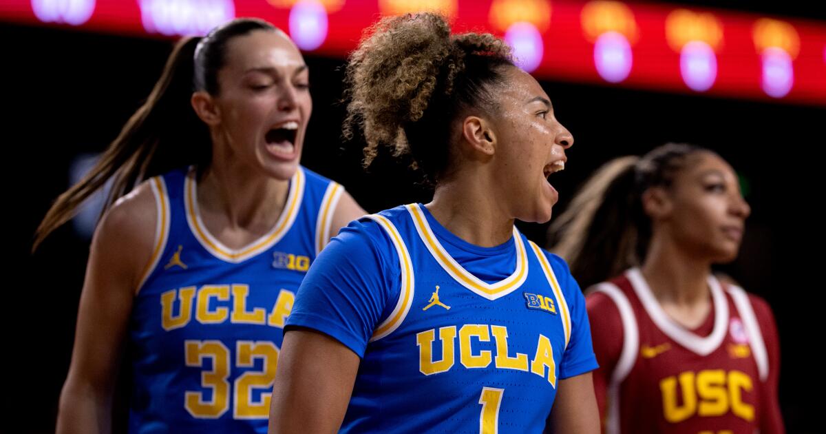 UCLA women dominate rival USC to finish Big Ten play undefeated