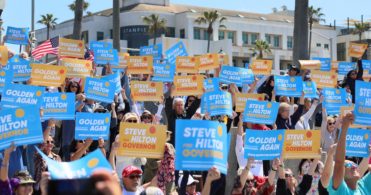 Column: Scary time for California Democrats