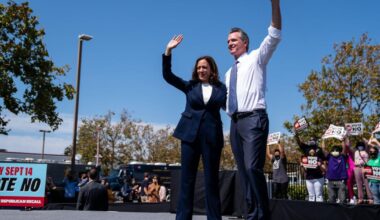 Newsom leads Harris for president among California Democrats, poll finds