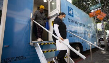 Mobile clinic brings mammograms to unhoused women on Skid Row